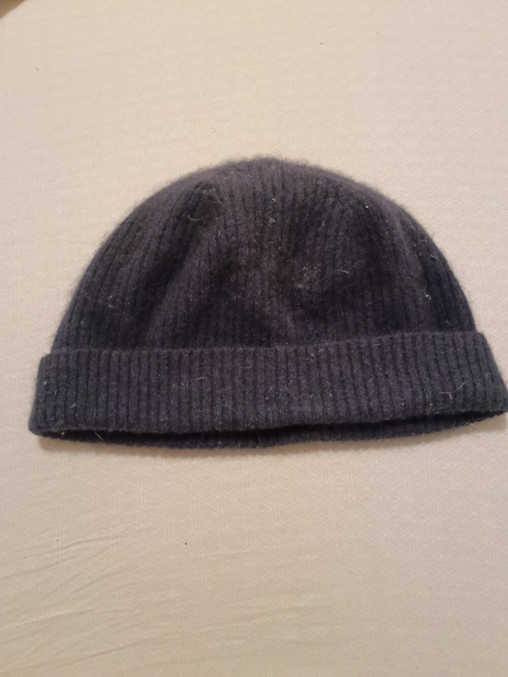 Tommy Hilfiger Pure Cashmere Hat in Navy